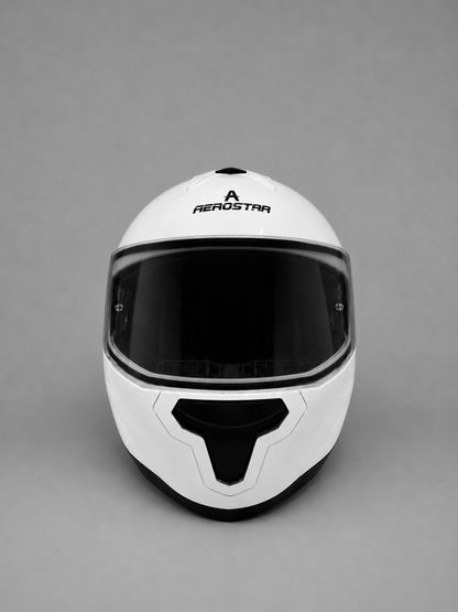 AXTER - White | Dual Visor Aerostar Helmet