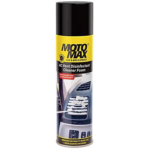 Motomax AC Vent Disinfectant cleaner Form | 45gm