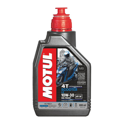Motul 10W30 | 4T Scooter | Engine Oil for Bikes (800L)