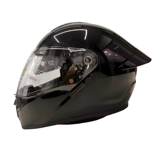 AXTER - Black | Dual Visor Aerostar Helmet