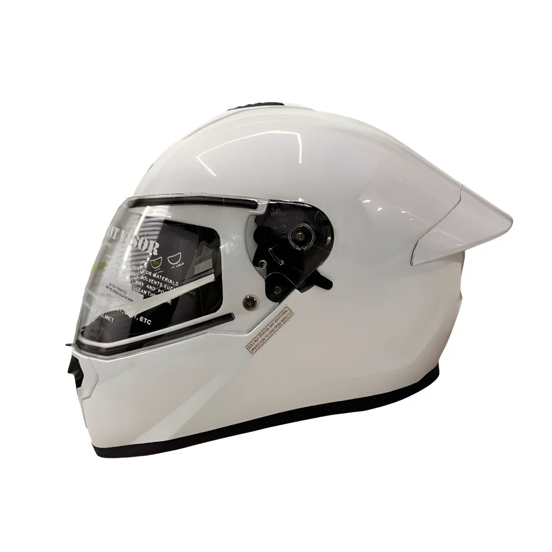 AXTER - White | Dual Visor Aerostar Helmet