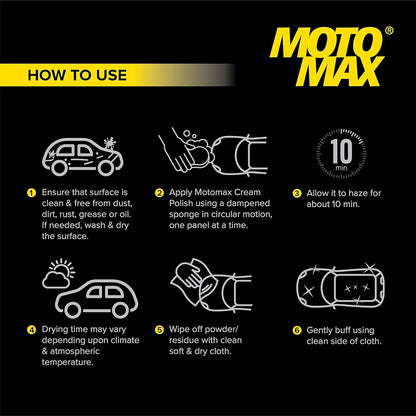 Motomax Cream Polish - 60gm | 230gm