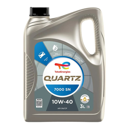 Quartz 7000 SN 10W-40 |  Semi-Synthetic Engine Oil for Cars