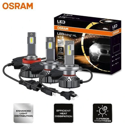 OSRAM H7 LED Headlight Bulb 100W/Set