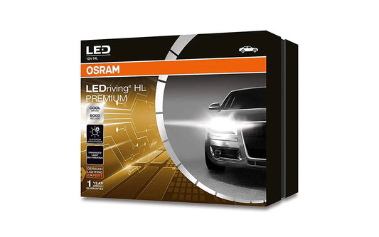 OSRAM H4 LED Headlight Bulb 50W/Setr - 6000K