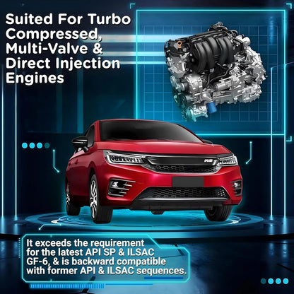 Quartz 7000 Future GF6 5W-30 | Synthetic Based Engine Oil for Cars (3L)
