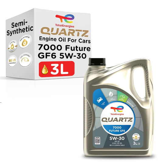 Quartz 7000 Future GF6 5W-30 | Synthetic Based Engine Oil for Cars (3L)
